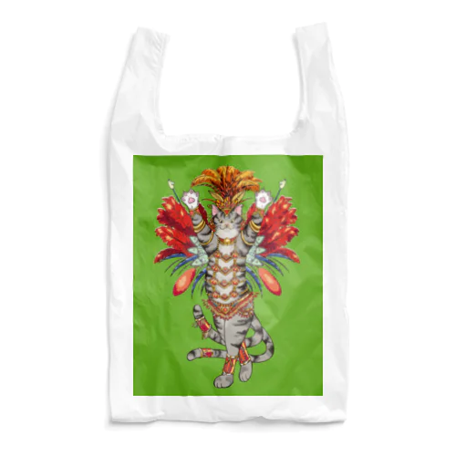 やかましい猫サンバエコバック【サバトラ】 Reusable Bag