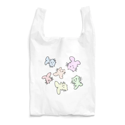 足のでっかい猫 Reusable Bag