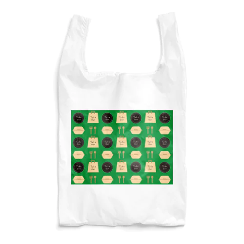 テイクアウト（緑） Reusable Bag