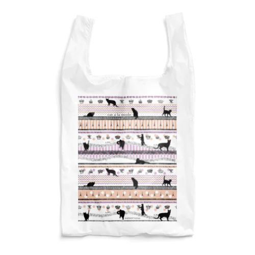 黒猫デュー04 Reusable Bag