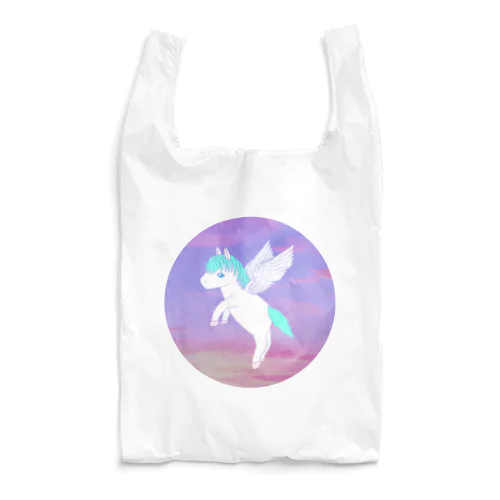 ちびっ子ペガサス（ホワイト） Reusable Bag