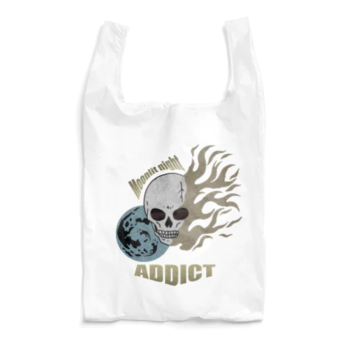 【バックプリント】 月夜の中毒者 Reusable Bag