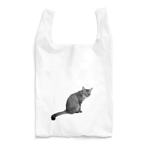 見返りニャンコ Reusable Bag