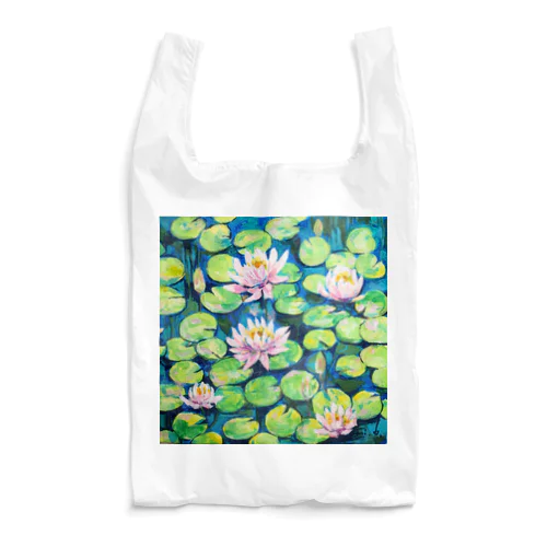 可愛い睡蓮 Reusable Bag
