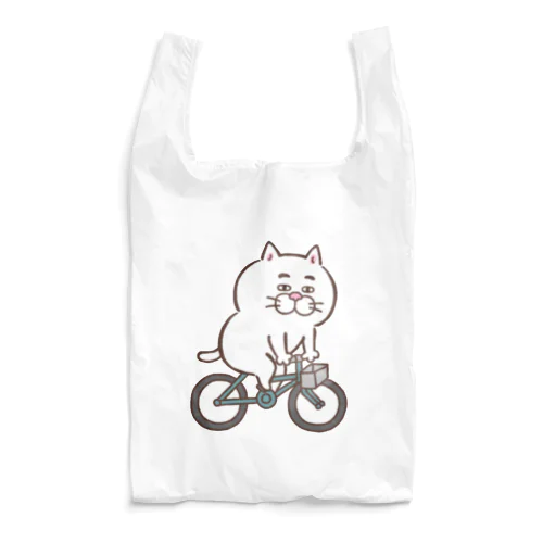 サイクリングにゃんこ Reusable Bag