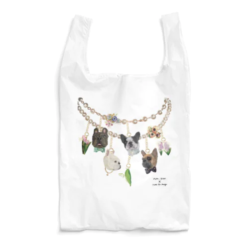 2022春フレブル服non.booコラボ【フレブル×花チャーム】 Reusable Bag