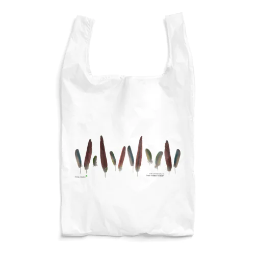 ホオミドリウロコインコさんの羽 Reusable Bag