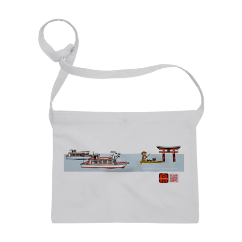 宮島遊覧観光オフィシャルグッズ-4 Sacoche