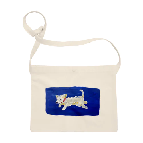 絵の具の愛犬 Sacoche