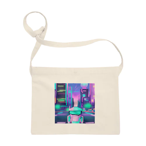 メカかわいいAIイラストのグッズ Sacoche