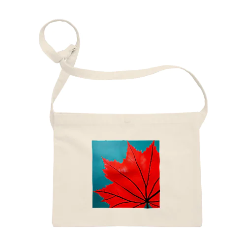 秋を告げるもみじ Sacoche