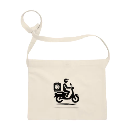配達員ピクトグラム Sacoche