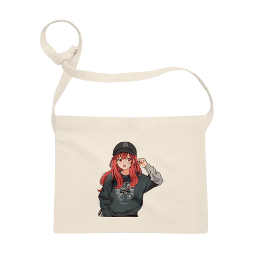 赤髪ストリート美少女 Sacoche