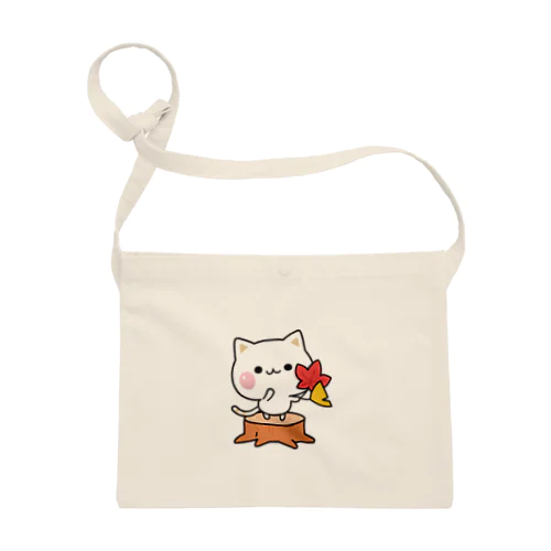 気づかいのできるネコ　紅葉ver. Sacoche