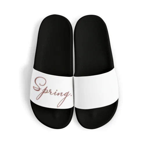 Spring. Sandals