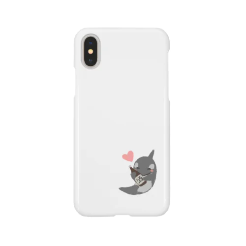 のんべえのシャチ、しゃちべえ iPhone Smartphone Case