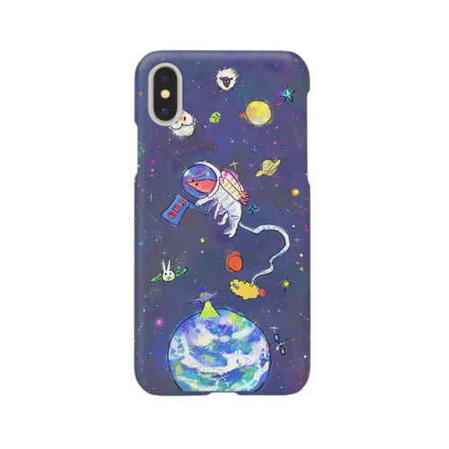 宇宙のエビちゃんスマートフォンケース iPhone Smartphone Case