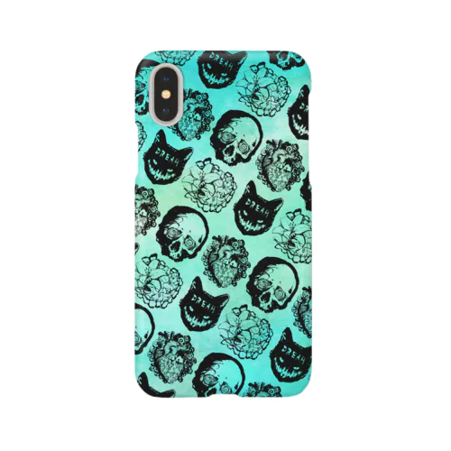 iPhoneケース【Nightmare】Mint iPhone Smartphone Case