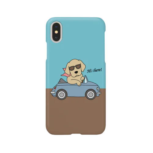 ドライブ（ブルー） iPhone Smartphone Case