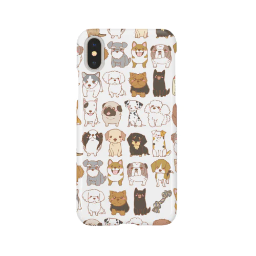 わんわん🐾たくさん🐾 iPhone Smartphone Case