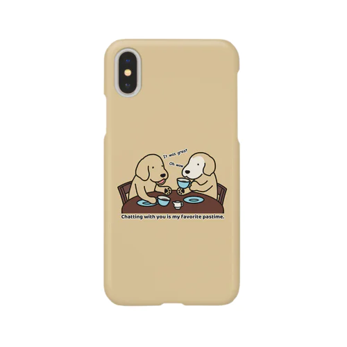 くつろぎタイム（イエロー） iPhone Smartphone Case