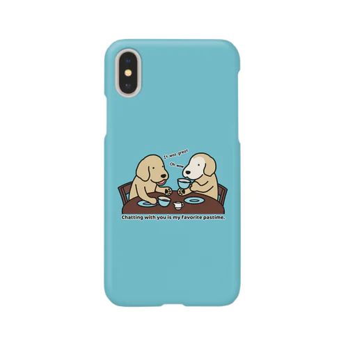 くつろぎタイム（イエロー） iPhone Smartphone Case
