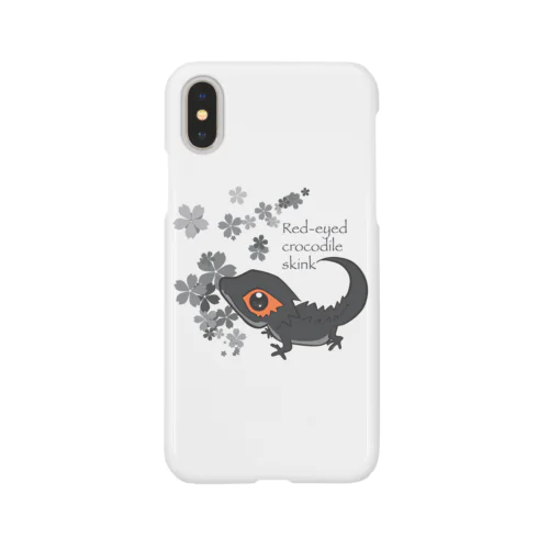 アカメカブトトカゲ iPhone Smartphone Case