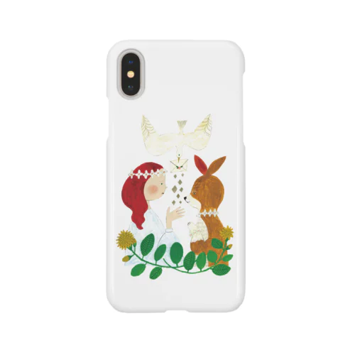 春の手紙 iPhone Smartphone Case