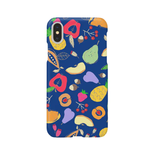"fruite"blue iPhone Smartphone Case