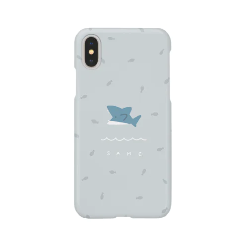 サメくん iPhone Smartphone Case