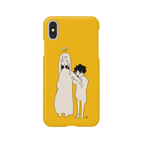 捕食を試みる〈黄〉 iPhone Smartphone Case