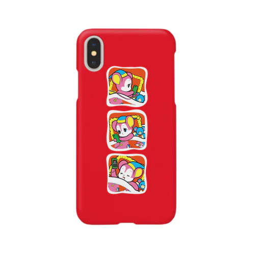 3コマクマちゃん iPhone Smartphone Case