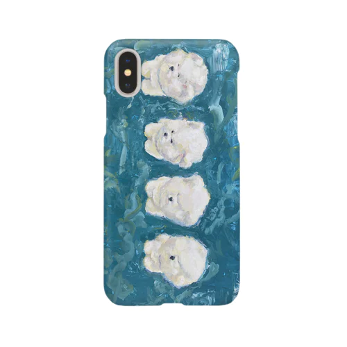 暴風犬 ビションフリーゼ iPhone Smartphone Case