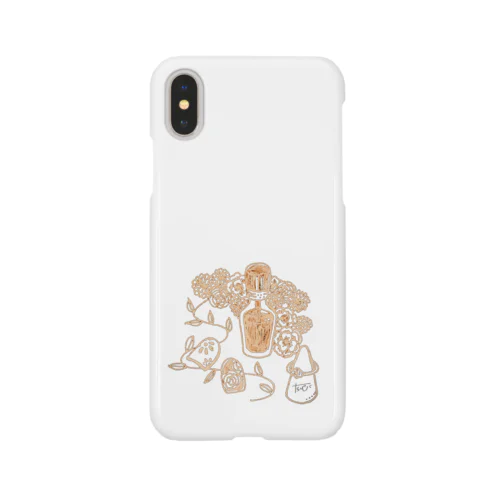 お花とネイル iPhone Smartphone Case