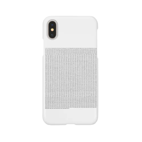 素数 iPhone Smartphone Case