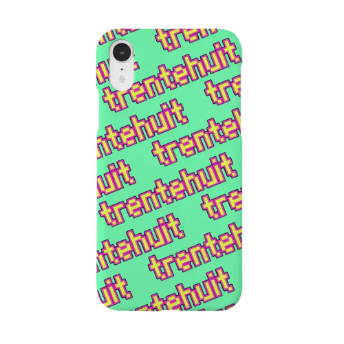 trentehuit ゲームロゴ 派手派手スマホケース iPhone Smartphone Case