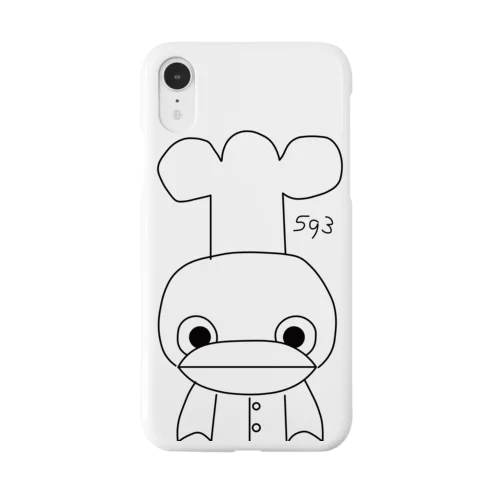 かわいい593（ドアップ） iPhone Smartphone Case