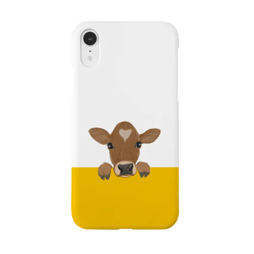 ひょっこりカーフちゃん（ジャージー） iPhone Smartphone Case