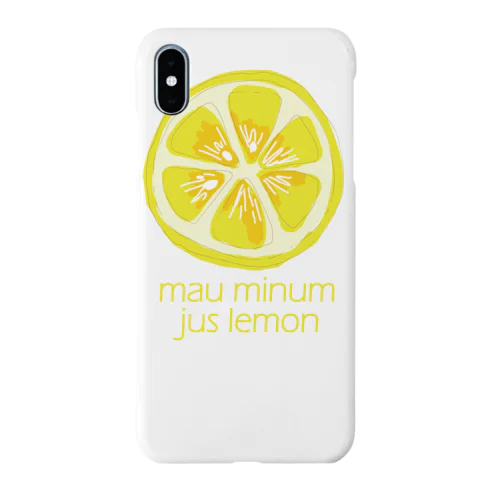 レモンジュース飲みたい iPhone Smartphone Case