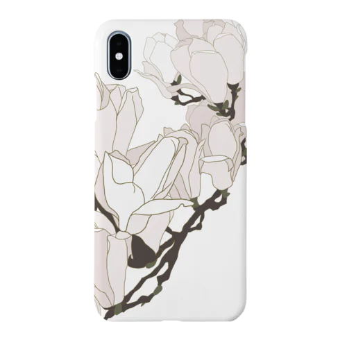 モクレン iPhone Smartphone Case