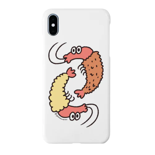 エビ天エビフライ iPhone Smartphone Case
