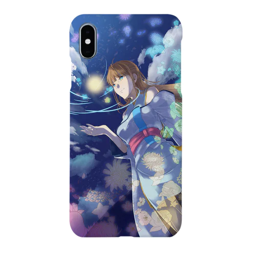 花の魔法 iPhone Smartphone Case