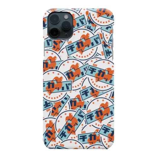 チカッパロゴ集合体 iPhone Smartphone Case