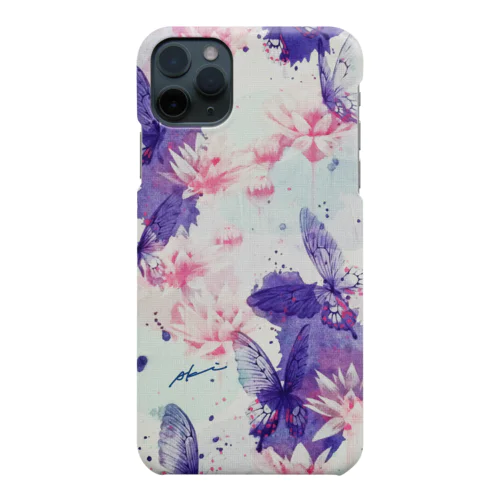 睡蓮のハーモニー iPhone Smartphone Case
