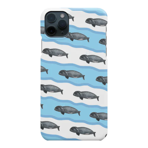 セミクジラのすまほけーす iPhone Smartphone Case