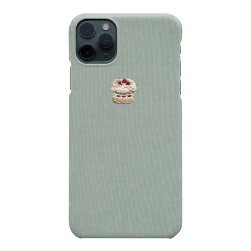 いちごのお誕生日ケーキ iPhone Smartphone Case