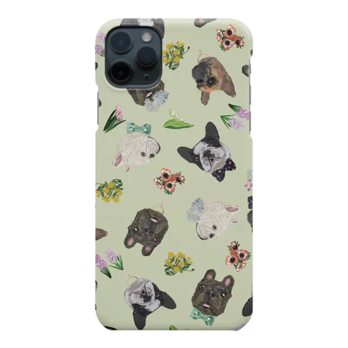 2022春フレブル服non.booコラボ【パステルグリーン】 iPhone Smartphone Case