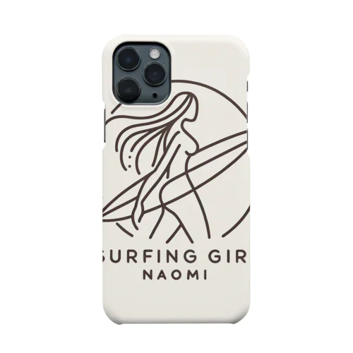 「サーフィンクィーン NAOMI」 iPhone Smartphone Case
