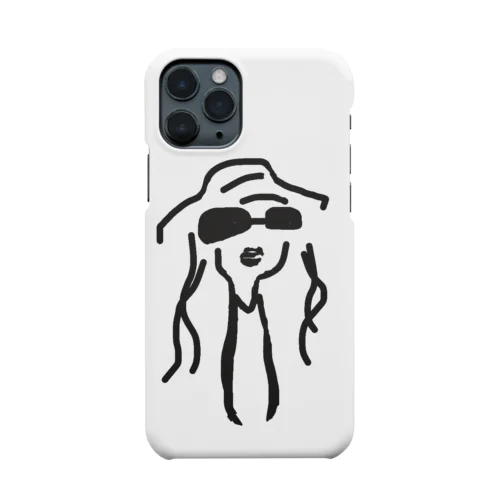おんなのこ モアさん iPhone Smartphone Case