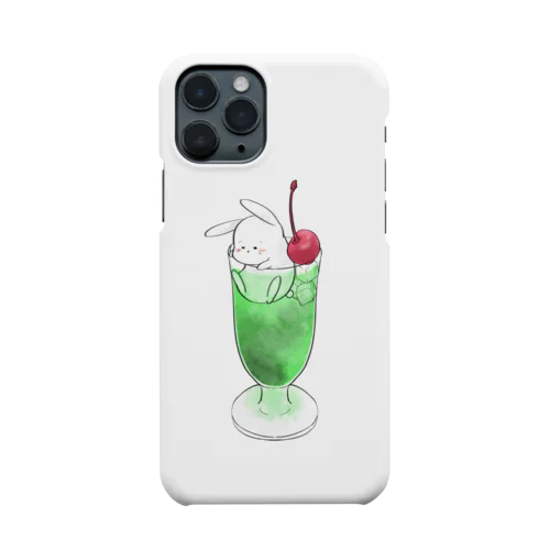 うさぎのクリームソーダ iPhone Smartphone Case